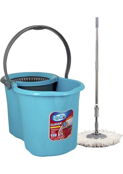 Klasik Temizlik Seti Döner Başlıklı Mikro Fiber Bezli 19 Litre Orijinal Ürün fiyatları