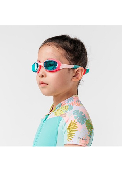Çocuklar Için Renkli Yüzme Gözlüğü ve Bone Seti, Konforlu ve Eğlenceli Tasarım