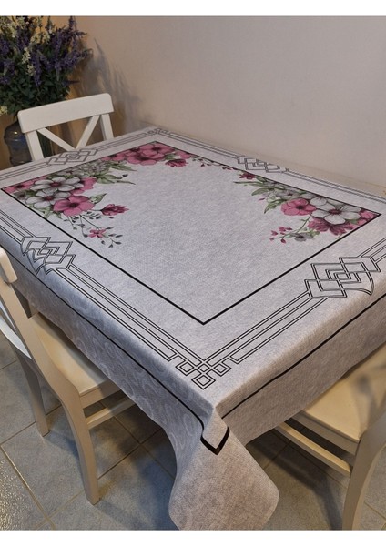 Dora Pano Elyaf Tabanlı Pvc Muşamba - Desenli Silinebilir 120 x 155 Hazır Masa Örtüsü fırsatları