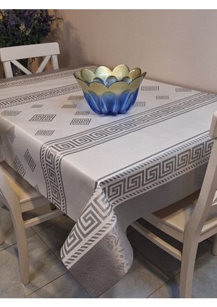 Elyaflı Pvc Muşamba - Desenli Silinebilir Masa Örtüsü