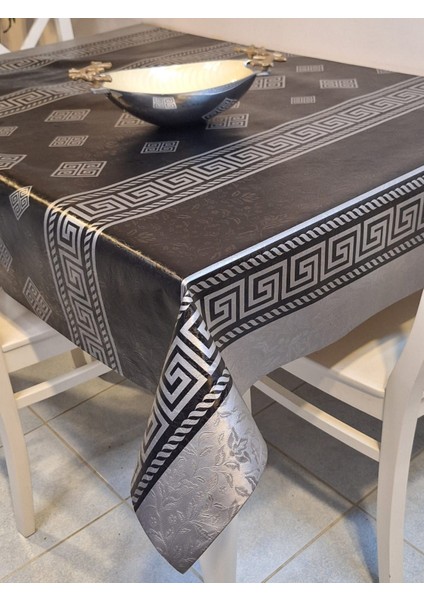 Elyaflı Pvc Muşamba - Desenli Silinebilir Masa Örtüsü
