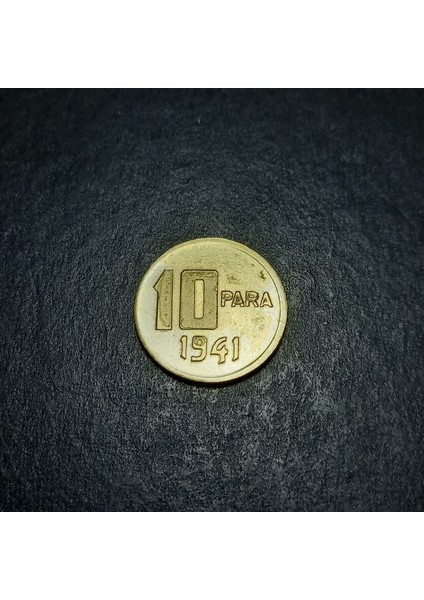 399636856FE52A0EE3 Darphane Setinden Çıkma 1941 10 Para Eski Madeni Para