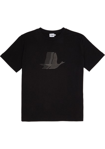 Siyah Logolu T-Shirt
