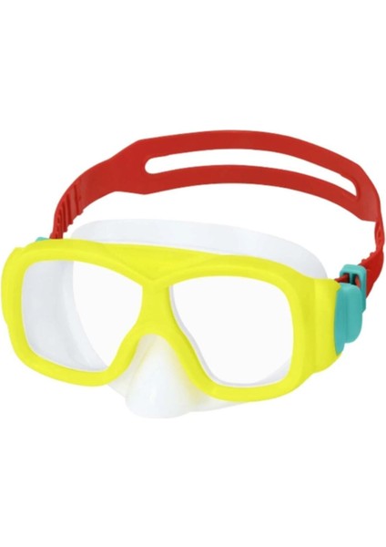 Renkli Genç Yüzücü Havuz ve Deniz Gözlüğü, Sarı, 7- 14 Yaş Için, Rahat ve Dayanıklı modelleri