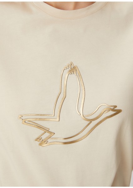 Bej T-Shirt
