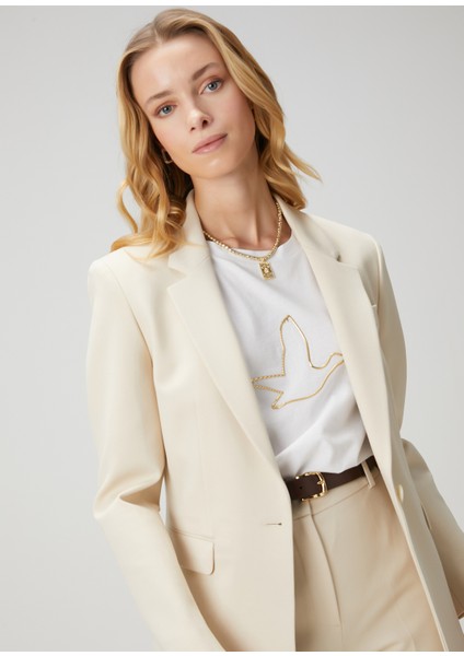 Bej Blazer