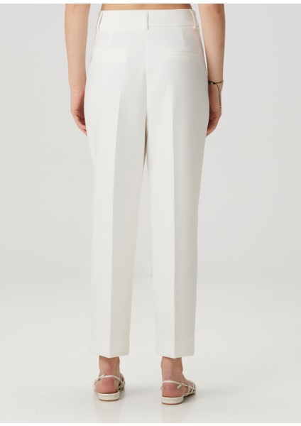 Kırık Beyaz Formal Pantolon