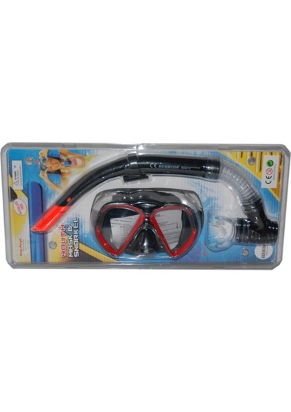 Gençler Için Renkli Gözlük ve Maske Şnorkel Seti, Eğlenceli Deniz Keyfi fırsatları