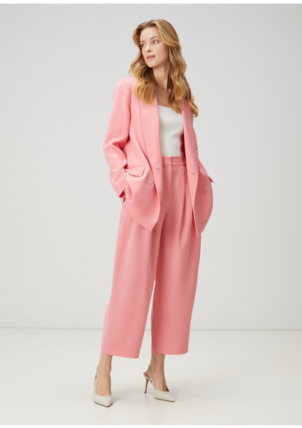 Pembe Kruvaze Blazer