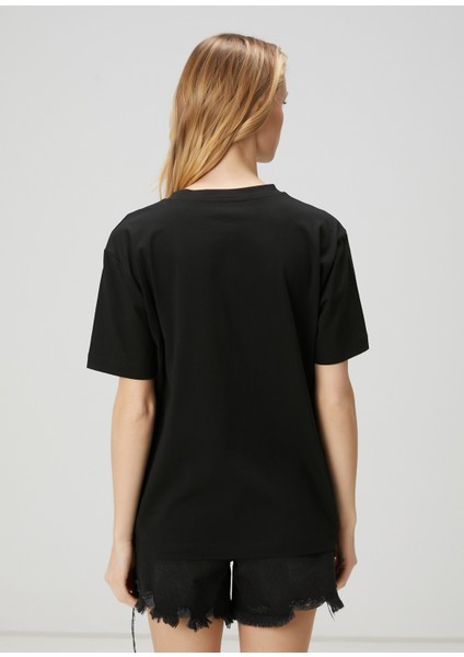 Siyah Logolu T-Shirt