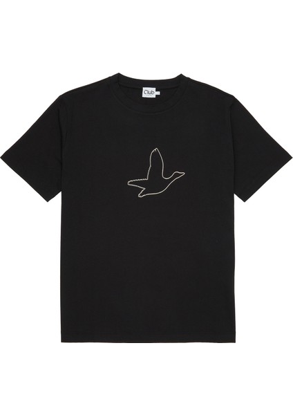 Siyah Logolu T-Shirt
