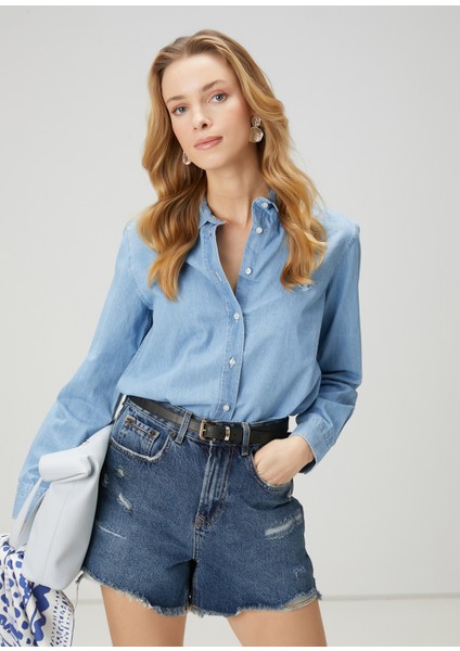 Mavi Denim Gömlek