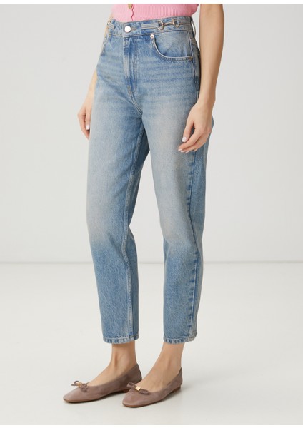 Mavi Aksesuar Detaylı Denim Pantolon modelleri