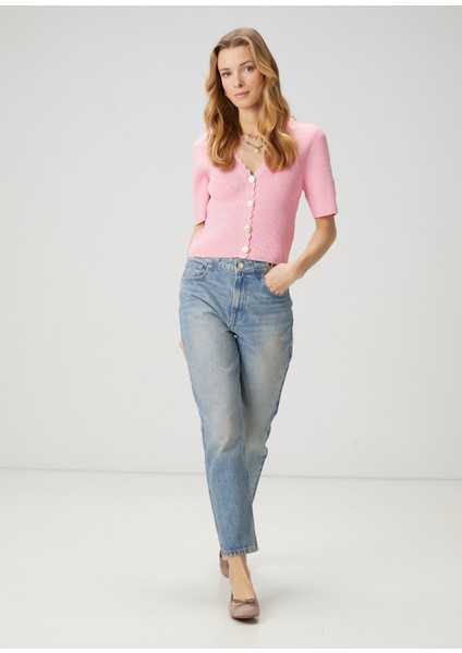Mavi Aksesuar Detaylı Denim Pantolon