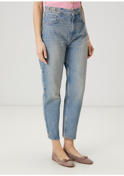 Mavi Aksesuar Detaylı Denim Pantolon