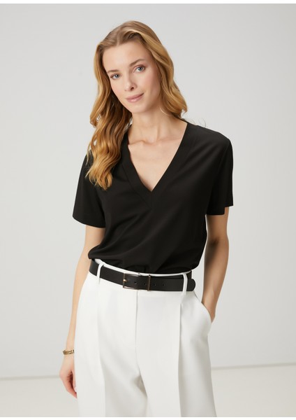 Siyah Basic T-Shirt