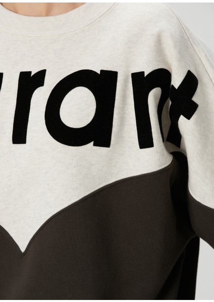 Houston Ekru Kahverengi Sweatshirt