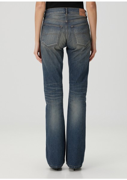 Mavi Straight Leg Jean Pantolon fırsatları