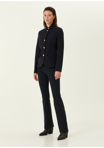 Lacivert Dik Yaka Blazer fiyatları