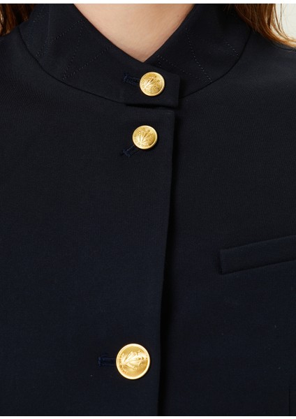 Lacivert Dik Yaka Blazer fırsatları