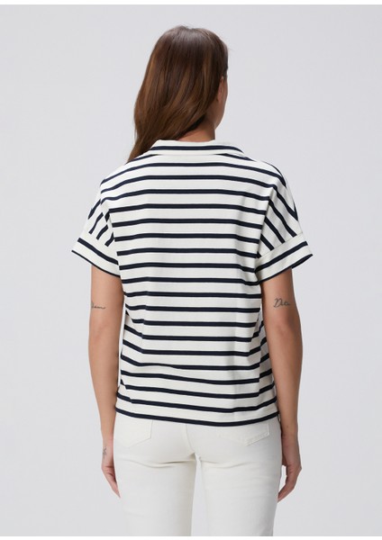 Lacivert Beyaz T-Shirt indirimleri