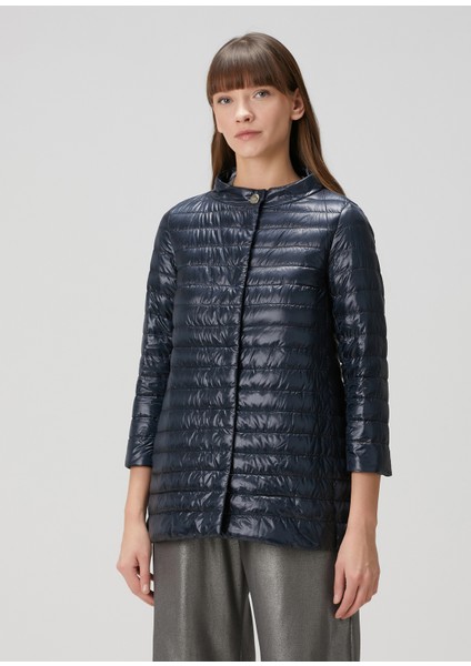 Lacivert Puffer Mont modelleri