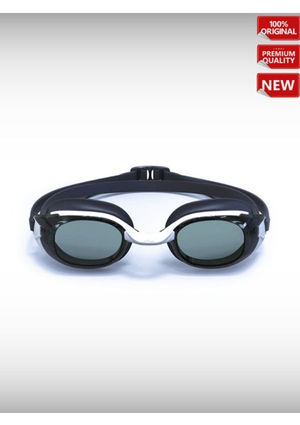Füme Camlı Yüzücü Gözlüğü Siyah Beyaz Rahat ve Havalı Tasarım fiyatları