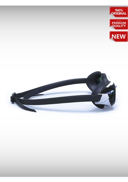 Füme Camlı Yüzücü Gözlüğü Siyah Beyaz Rahat ve Havalı Tasarım modelleri