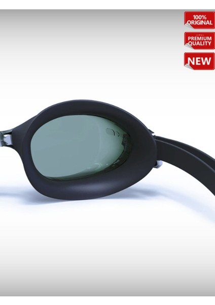 Füme Camlı Yüzücü Gözlüğü Siyah Beyaz Rahat ve Havalı Tasarım indirimleri