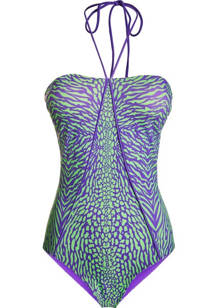 Amazon Bandeau Desenli Mayo