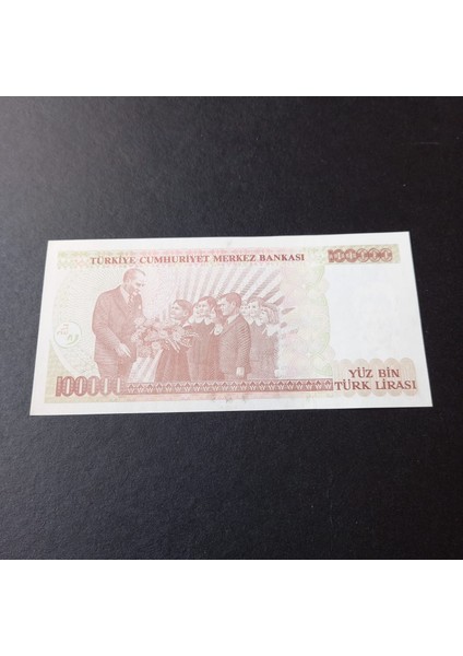 399636856C8AE866FE 7.emisyon 3.tertip I54 Serisi 100BIN Lira Çil Eski Kağıt Para