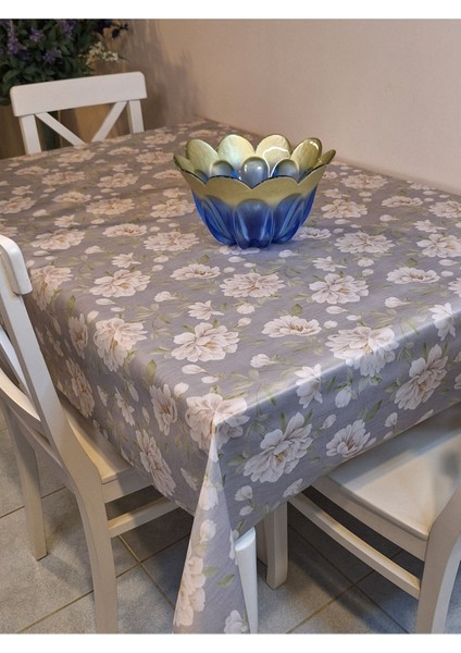 Kumaş Dokulu Tabanı Silikonlu Yıkanabilir Silinebilir Ütülenebilir Kaymaz Dekoratif Masa Örtüsü fiyatları