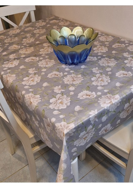 Kumaş Dokulu Tabanı Silikonlu Yıkanabilir Silinebilir Ütülenebilir Kaymaz Dekoratif Masa Örtüsü modelleri