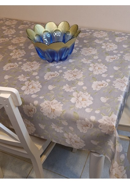 Kumaş Dokulu Tabanı Silikonlu Yıkanabilir Silinebilir Ütülenebilir Kaymaz Dekoratif Masa Örtüsü fırsatları