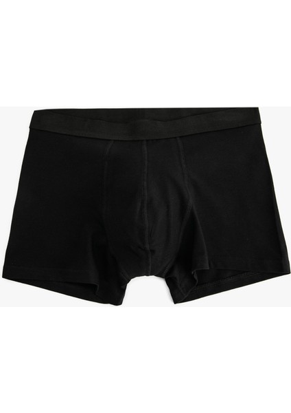 Yeni Sezon Slim Fit Pamuklu Basic Boxer Seti