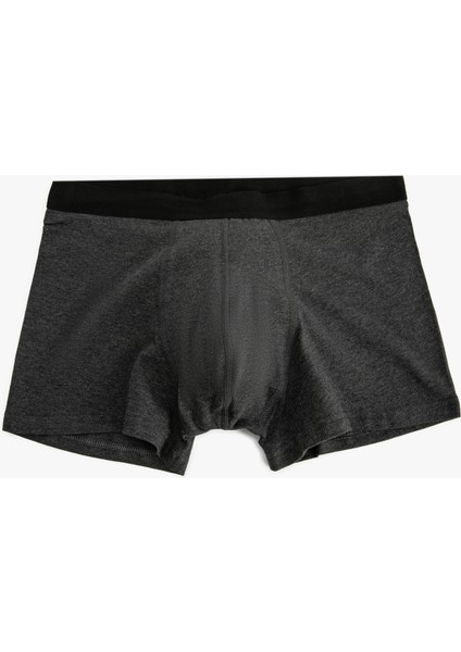 Yeni Sezon Slim Fit Pamuklu Basic Boxer Seti