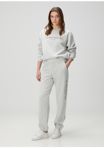 Açık Gri Sweatshirt