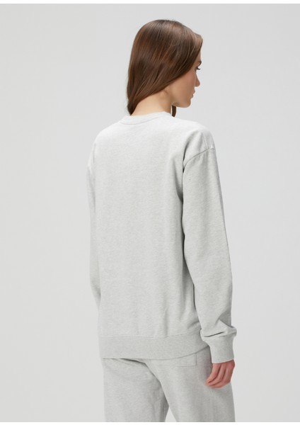 Açık Gri Sweatshirt