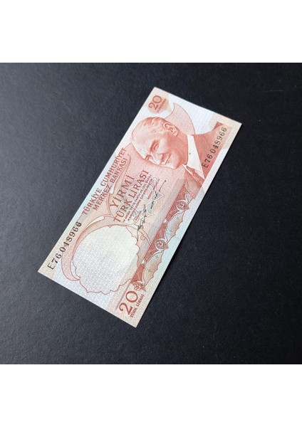 399636856C0FD88E07 6.emisyon 2.tertip E76 Serisi Ça 20LIRA Eski Kağıt Para indirimleri