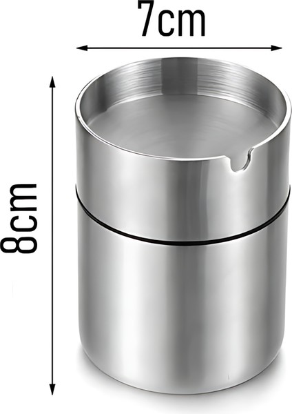 Duman Vermeyen At Sönsün Küllük - Çelik Metal Kül Tablası -Masaüstü Küllük 721854 modelleri