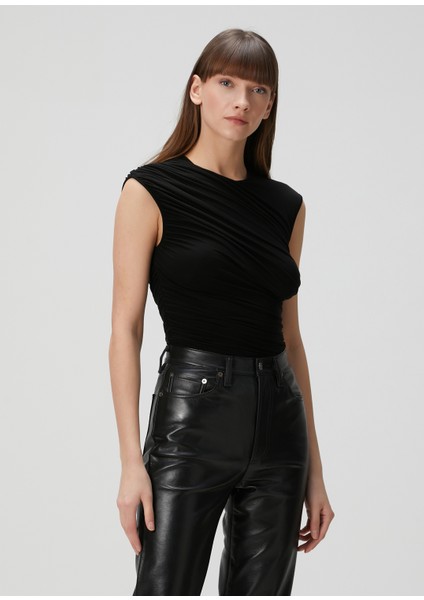 Ester Siyah T-Shirt