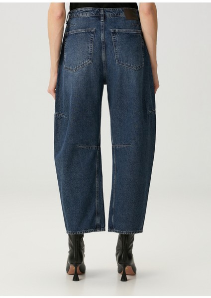 Charlie Barrel Leg Mavi Jean Pantolon