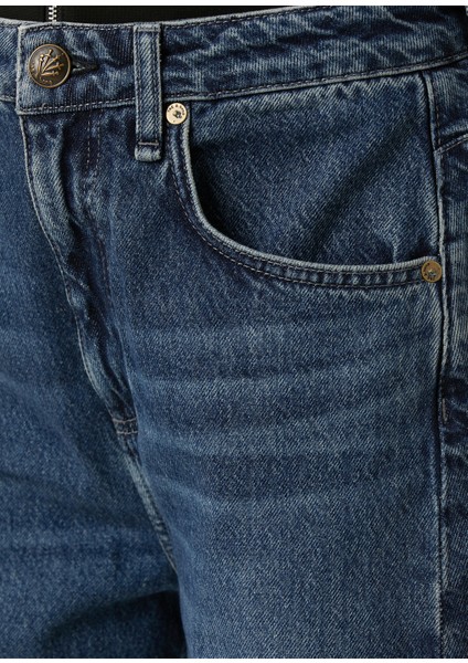 Charlie Barrel Leg Mavi Jean Pantolon