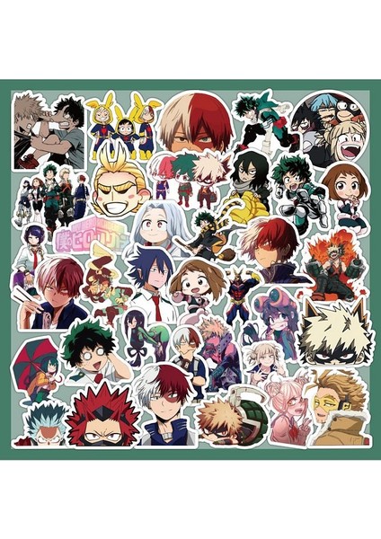 My Hero Sticker Seti