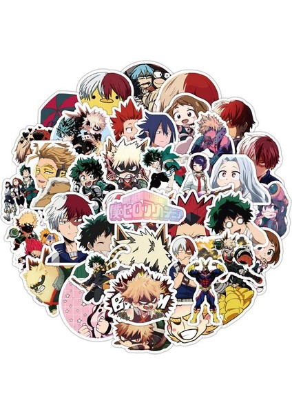 My Hero Sticker Seti