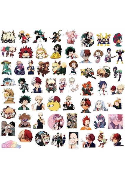 My Hero Sticker Seti