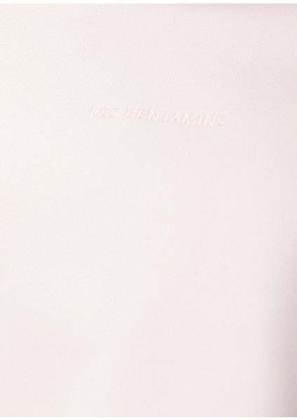 Açık Pembe Crop Sweatshirt
