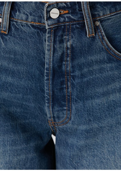 Manon Mavi Wide Leg Jean Pantolon