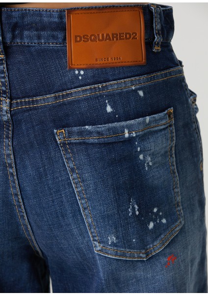 Traveller Wide Leg Mavi Jean Pantolon