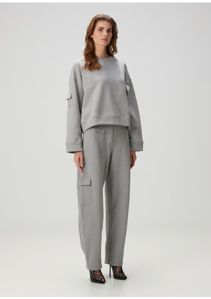 Paloma Oversized Gri Sweatshirt fiyatları